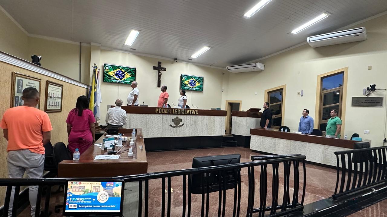 Câmara de Luz dá início aos trabalhos legislativos de 2026